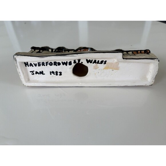 (3) Ceramic Cottages Little Britain Norfolk England Anne Hathaway Cottage RARE - Picture 10 of 11